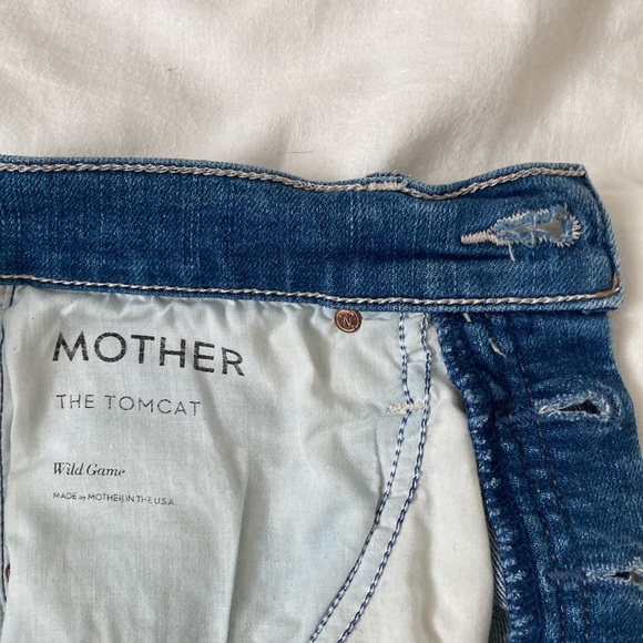 Mother Tomcat Straight Leg Ankle in Wild Game Size 25 - Picture 8 of 11